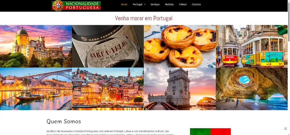 Website project developed by Solução Via Web